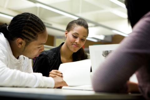 Students Studying